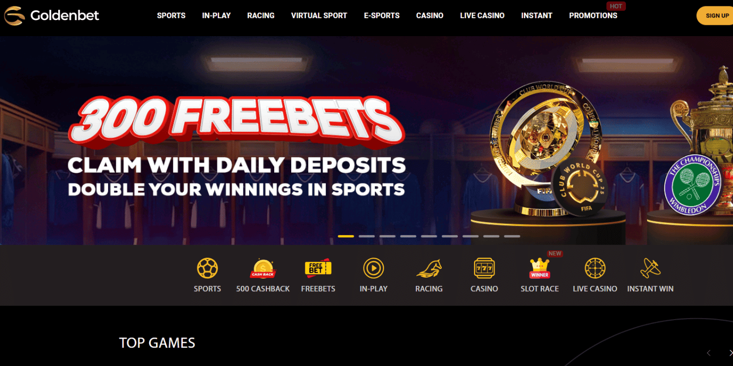 GoldenBet – betting sites not on GamStop