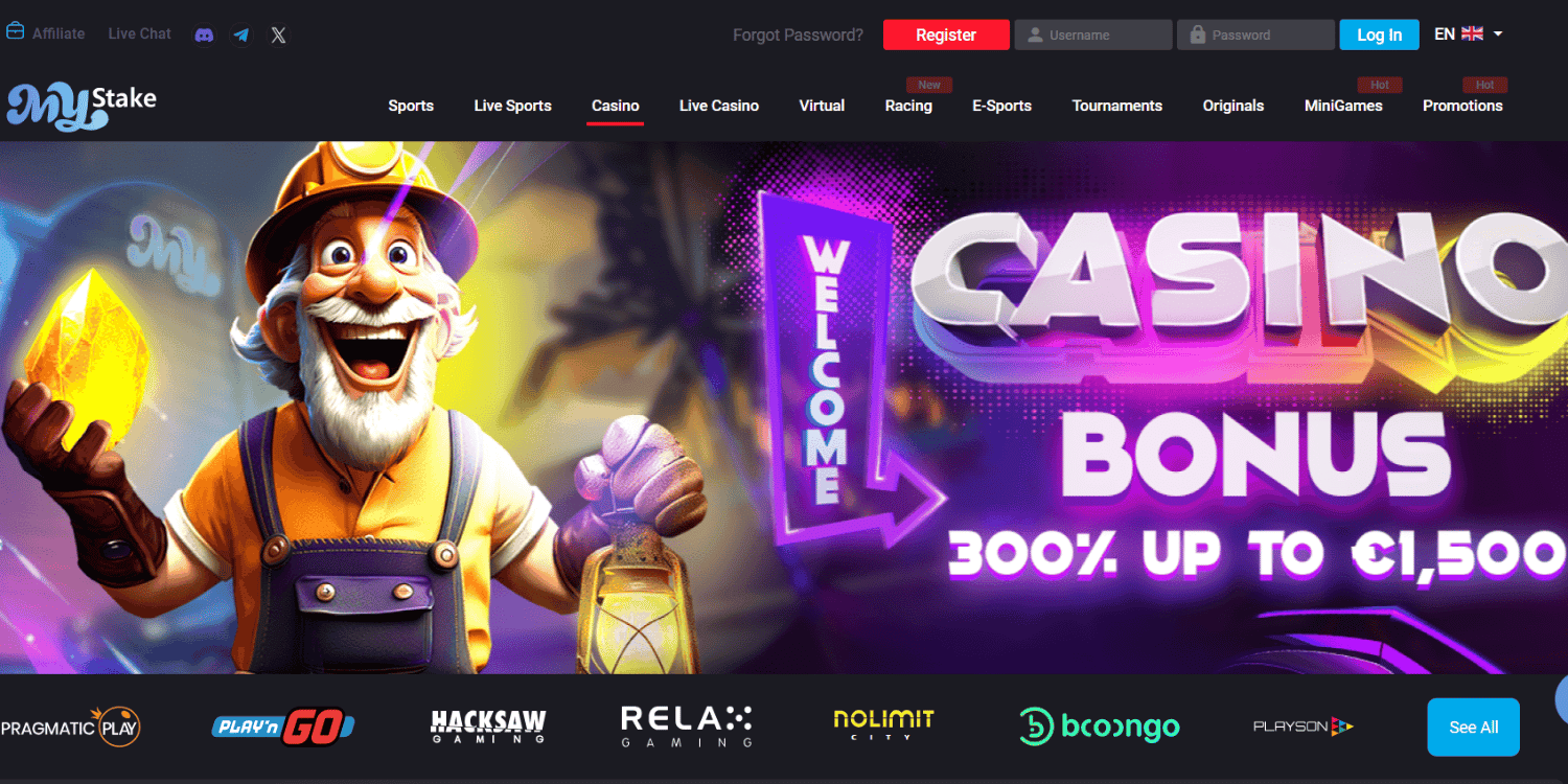 MyStake – betting sites not on GamStop